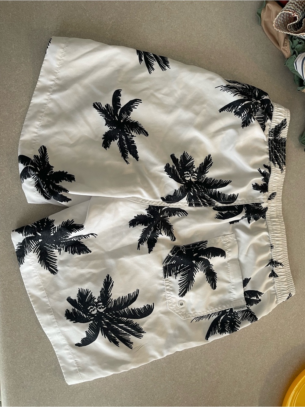 Palm Tree Swim Trunks - Picture 2 of 3